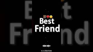 Best Friend 👬 Whatsapp Status Video | Dosti Special 🥰 | #friendship #dosti #yaari | K A CREATION