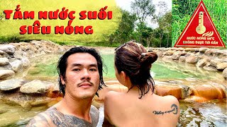 Nôn nao ngày mang vợ về cho mẹ - Thử tắm nước suối siêu nóng tại Resort Alba #158