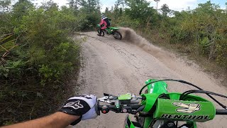 Kx250’s in Florida sand trails