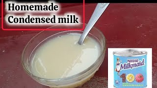 ಮನೆಯಲ್ಲಿ ಮಾಡಿ ಮಿಲ್ಕ್ ಮೇಡ್ ಕಂಡೆನ್ಸ್ಡ್ ಮಿಲ್ಕ್/ Homemade condensed milk.. milkmaid