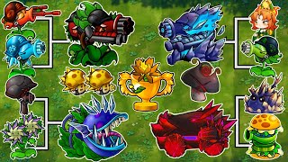 WHICH IS THE BEST NEW PLANT? | NEW MERGERS | PVZ FUSION TOURNAMENT