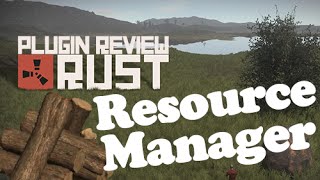 RUST plugin review - Resource Manager
