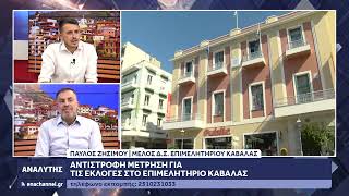 Το μέλος του Δ.Σ του Επιμελητηρίου Καβάλας Παύλος Ζησίμου στον Αναλυτή