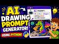 Build an AI Drawing Prompt Generator with Python! 🎨 | Coding for Kids
