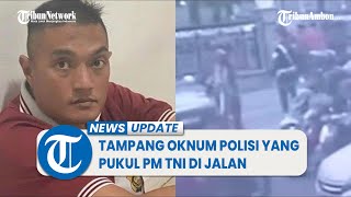 Viral Video Polisi Pukul PM TNI yang Bertugas Mengatur Lalu Lintas di Palembang