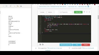 3.7 REVERSE INTEGER (Math)-Interviewbit #math#programming