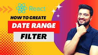 Date Range Filter in React | React Tutorials in Hindi #react #javascript #date #filter