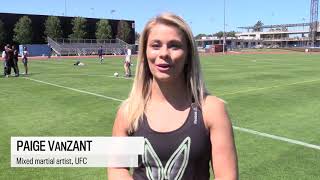 UFC stars, Whitecaps swap skills training