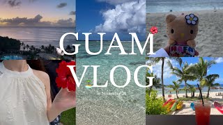 〔GUAM vlog〕リティディアンビーチ,おすすめレストラン,ホテルニッコーグアム🤍充実の3日間🏝️