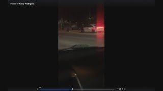 San Angelo police officer gives homeless man blanket