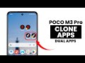 How to Use Dual Apps in Poco M3 Pro - Create Clone Apps