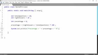 Java Beginners Tutorials Urdu/Hindi#23 "variable type casting" Common Programming Errors 6/7