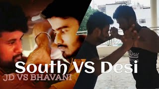 South Indian VS Desi Indian Fight Scene🤣🤣🤣 JD Intro BGM ,Master JD Movie