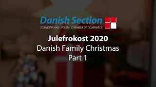 Julefrokost 2020. Danish Ambassador \u0026 the Chairman of SPCC Danish section prepare   curried herring