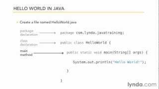 1-3. Java compilation and syntax Java java essential training