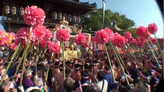 2011 平成23年 灘のけんか祭り（本宮） 東山屋台 登場