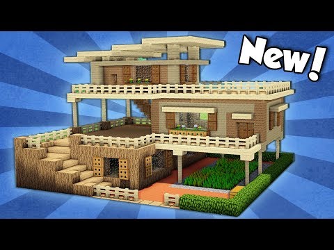 Minecraft: How to Build a Large Starter House Tutorial (#2) Minecraft: How to Build a Large Starter House Tutorial (#2)