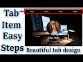 how to create tabs using html css and javascript | html css tabs