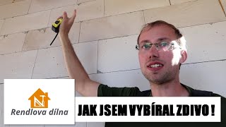 YTONG nebo PORFIX? Jak jsem vybíral zdivo! #stavba 02