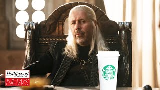 'House of the Dragon' Set On High Alert For Starbucks Cups After 'Game Of Thrones' Moment | THR News