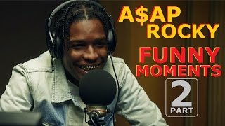 A$AP Rocky FUNNY MOMENTS Part 2 (BEST COMPILATION)
