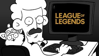 PORQUE CARALHAS EU JOGO LEAGUE OF LEGENDS!