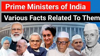 List of All Prime Ministers Of India and various facts related to them//Indian Polity//APSC //PNRD//