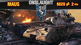 World of Tanks || Onslaught 2023 Azure Pegasus- Maus