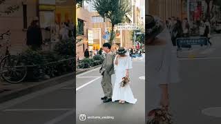 銀座でウェディングフォト!!!#shorts #wedding #フォトウェディング #前撮り #結婚式