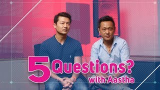 Naren Limbu | Sudip Gurung | Aastha Band | 5 Questions - Antim Maya