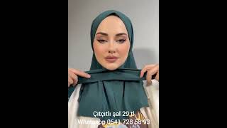 ÇITÇITLI ŞAL 29 TL #şalbağlama #salbaglamavideosu #tesettür #hijab #şal #shawl #salbaglamavideolari