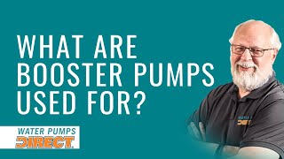 What Are Booster Pumps Used For?