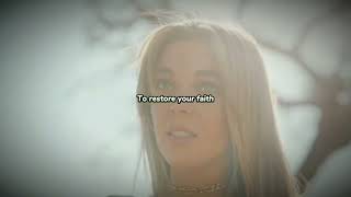 Becky Hill feat Sonny Fodera - Never Be Alone (Lyric)