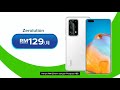 get huawei p40 pro with maxis zerolution chi