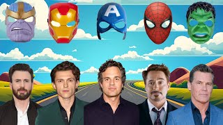 TEBAK GAMBAR TOP SUPERHERO I AVENGERS, CAPTAIN AMERICA, SPIDER MAN, IRON MAN, HULK, VENOM, MARVEL