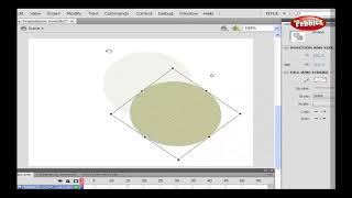 Free Transform Tool || Flash CS4 Presentation || Tutorial For Beginners || On Screen Training