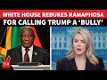 ‘WATCH YOUR TONE!’: Leavitt FUMES After Ramaphosa 'Laughs' At Trump’s Last-minute G20 ‘Scramble’