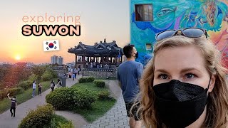 Suwon, Korea Vlog | Hwaseong Fortress, Mural Village, and cafes