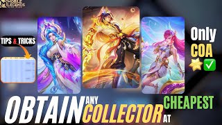 HOW TO OBTAIN/GET COLLECTOR SKIN AT CHEAPEST PRICE| MLBB| NEW COLLECTOR SKINS 2024-2025