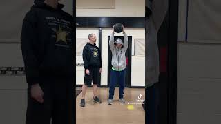 Training my son with learning disabilities #learningdisability #shorts #inspiration #workout #fyp 