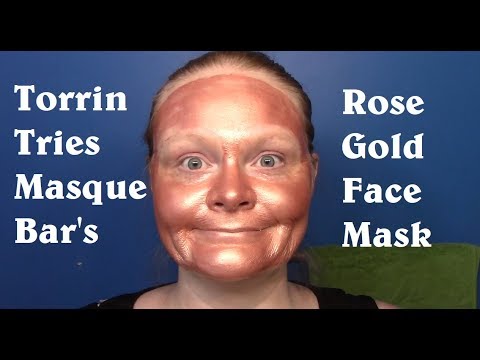 Torrin Tries Masque Bar's Rose Gold Face Mask Torrin Tries Masque Bar's Rose Gold Face Mask