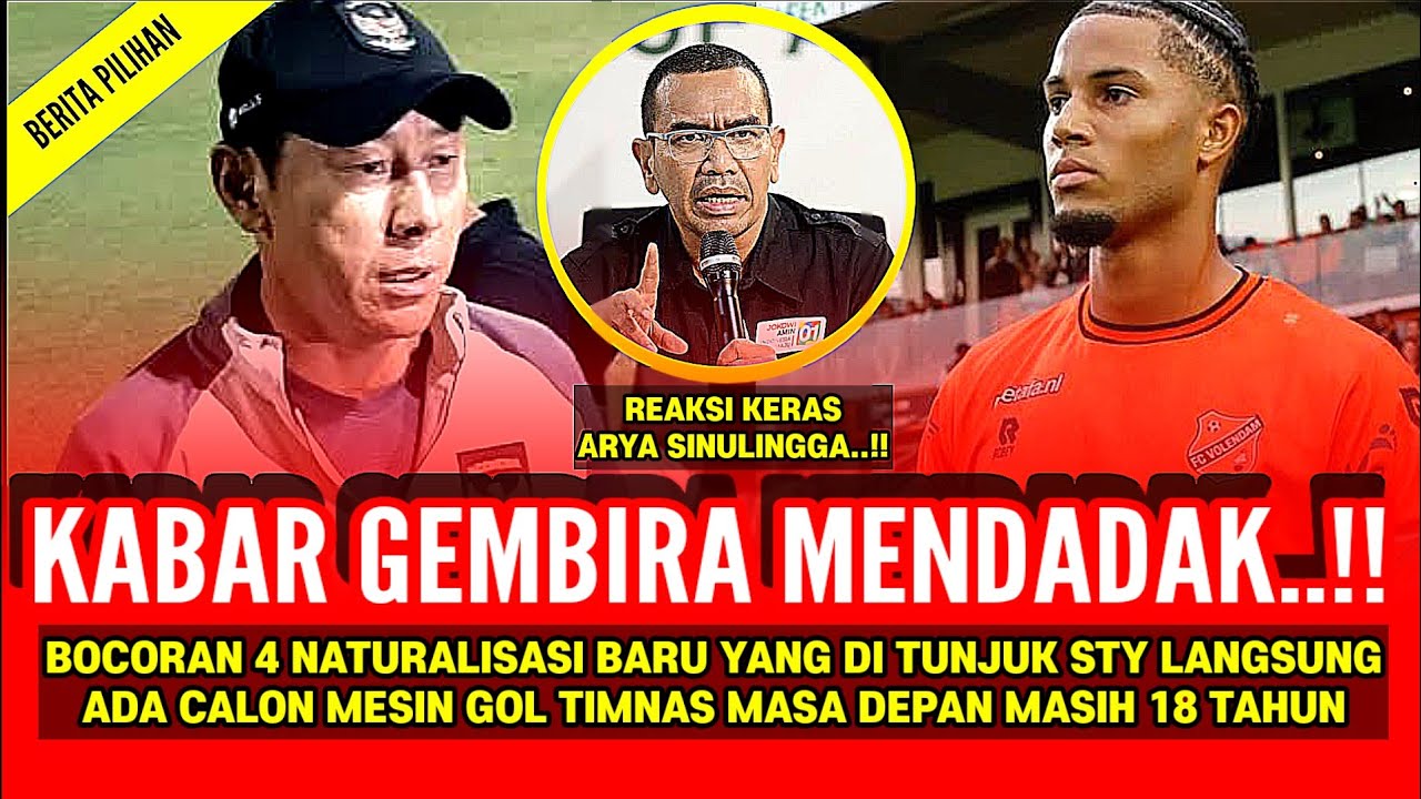 🔴TOP 10‼️PSSI RESMI DI UMUMKAN TIMNAS KEDATANGAN 4 NATURALISASI BARU DI ...