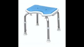 【MedGear美而輔具】免工具無靠背洗澡椅-組裝影片 Shower Seat With Soft Pad