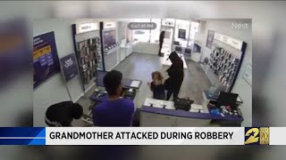 Grandmother attacked during robbery