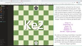 Lär dig de grundläggande reglerna för schack och hur man spelar ett fullständigt spel. DEL 1