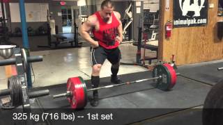 Dan Green (220) Deadlift Training