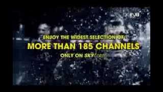 Enjoy the widest selection of more than 185 channels only on SKYcable!