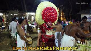 അപൂർവ്വ തെയ്യം കരിഞ്ഞാല ദൈവത്താർ Karinjala Daivathar #theyyam #art #festival