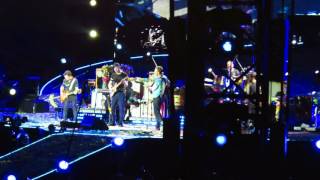 Coldplay - Earth Angel w/ Michael J. Fox [A Head Full of Dreams Tour: New York] [July 17, 2016]