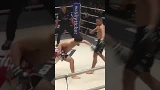 Horiguchi’s Karate movement #shorts #mma #rizin #karate #bellator #kyojihoriguchi